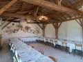 salle de reception vue table